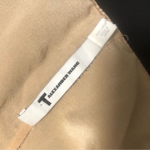 Drapey Alexander Wang Body & Lining 100% Silk Size M-L Fits 4-6 - Picture 3 of 3